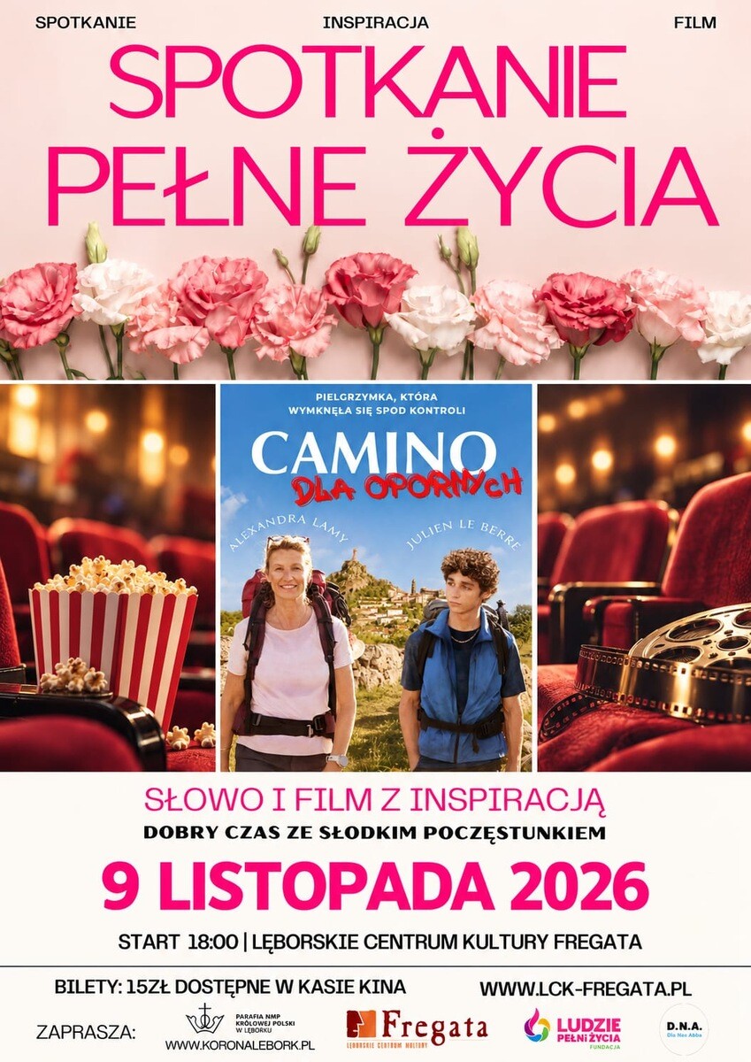 Spotkanie Pełne Życia: Camino dla opornych, plakat wydarzenia