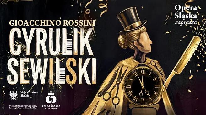 CYRULIK SEWILSKI Gioacchino Rossini, plakat wydarzenia