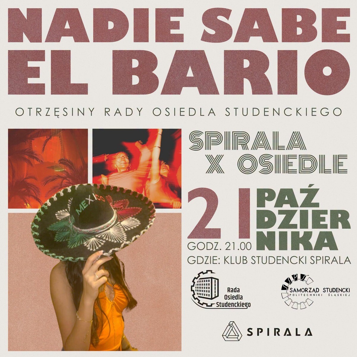 OTRZĘSINY OSIEDLA - NADIE SABE: EL BARRIO, plakat wydarzenia