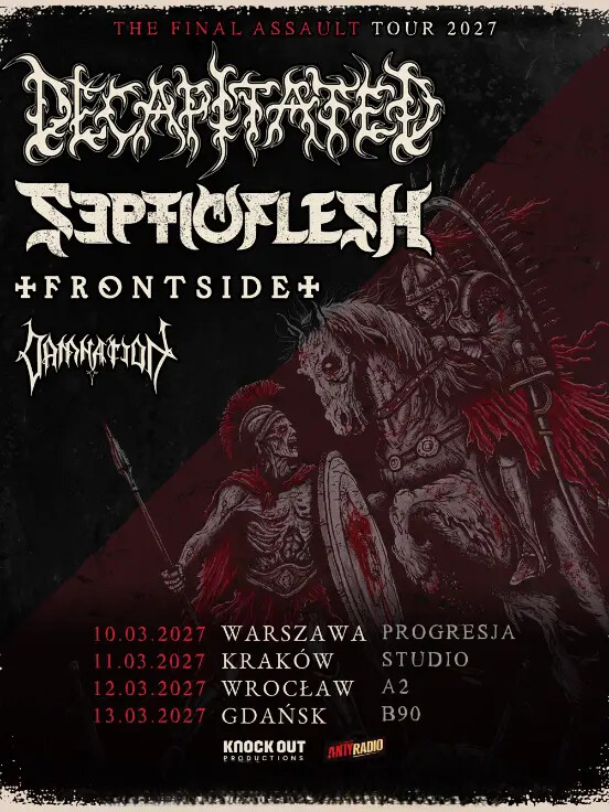 Septic Flesh, Decapitated + Frontside + Damnation