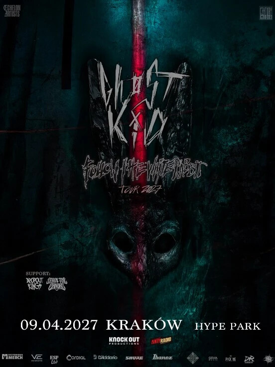 Ghostkid + Dropout Kings + Stain The Canvas + Seven Blood, plakat wydarzenia