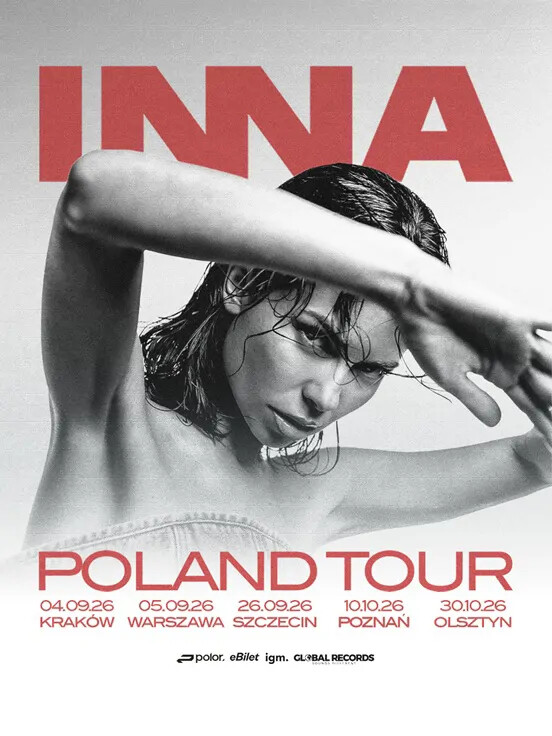 INNA, plakat wydarzenia