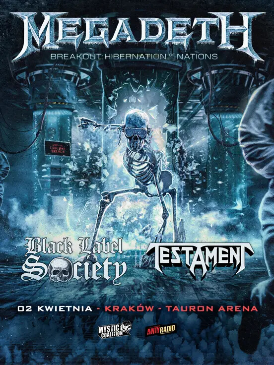 Megadeth + Black Label Society + Testament