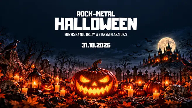 Rock – Metal Halloween – Muzyczna Noc Grozy, plakat wydarzenia