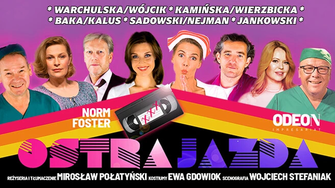 Ostra Jazda, plakat wydarzenia