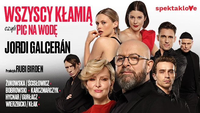 Wszyscy kłamią, czyli pic na wodę, plakat wydarzenia
