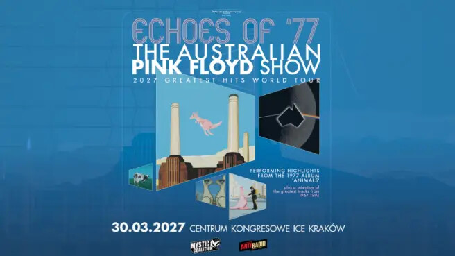 The Australian Pink Floyd Show // 2027 Greatest Hits World Tour, plakat wydarzenia