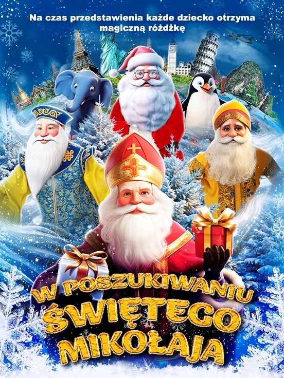 Interaktywny Świąteczny Spektakl dla Dzieci