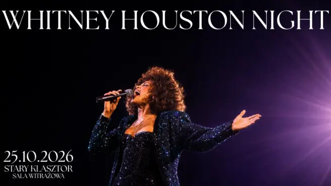 Whitney Houston Night, plakat wydarzenia