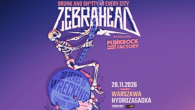Zebrahead + Teenage Bottlerocket, plakat wydarzenia