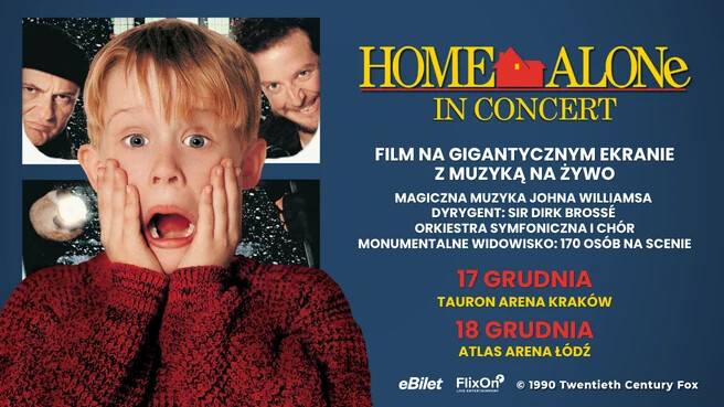 Home Alone Live in Concert, plakat wydarzenia