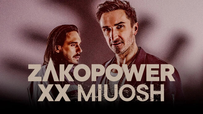 Zakopower XX Miuosh, plakat wydarzenia