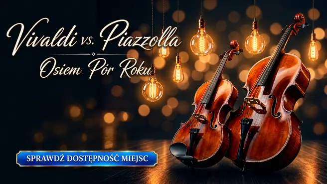 Vivaldi vs. Piazzolla: Osiem Pór Roku, plakat wydarzenia