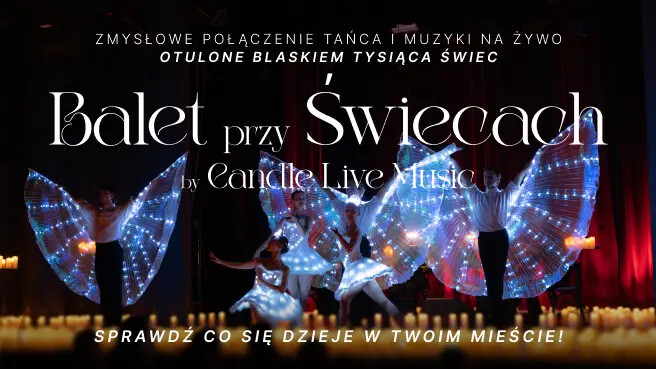 Ballet przy Świecach, plakat wydarzenia