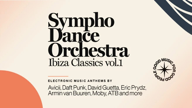 Sympho Dance Orchestra: Ibiza Classics Vol.1, plakat wydarzenia