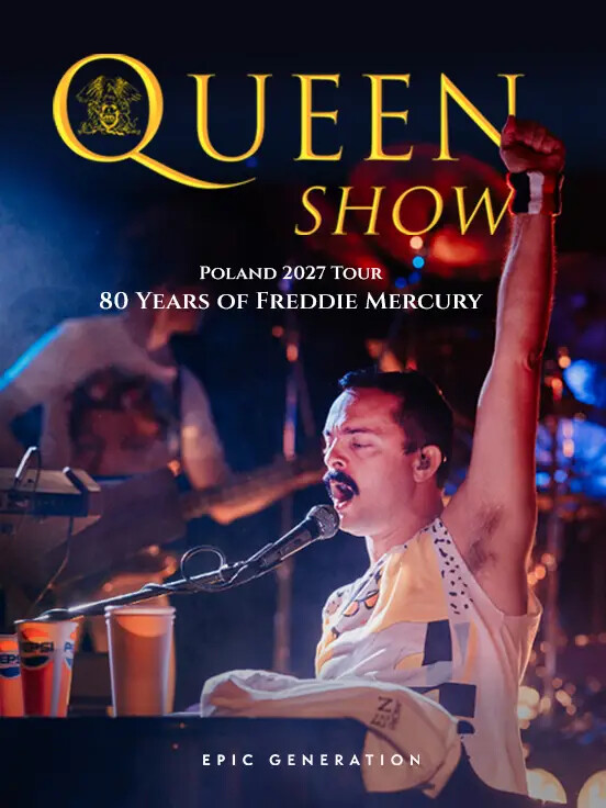 QUEENSHOW – Poland 2027 Tour: 80 Years of Freddie Mercury