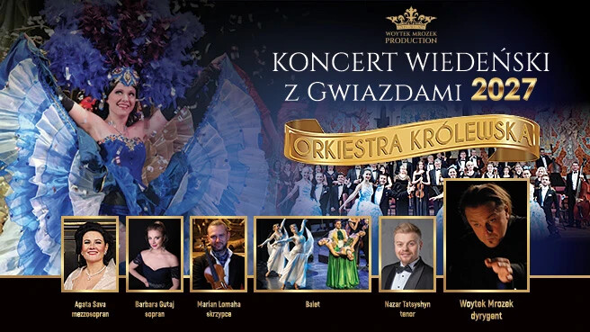 Koncert Wiedeński z Gwiazdami 2027, plakat wydarzenia