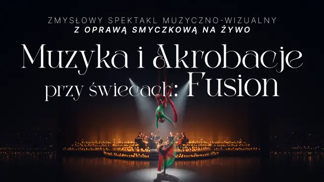 Muzyka i akrobacje przy świecach: Terra, plakat wydarzenia