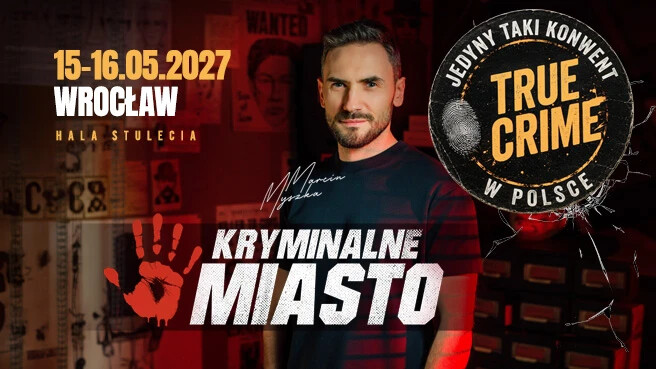 Kryminalne miasto 2027, plakat wydarzenia