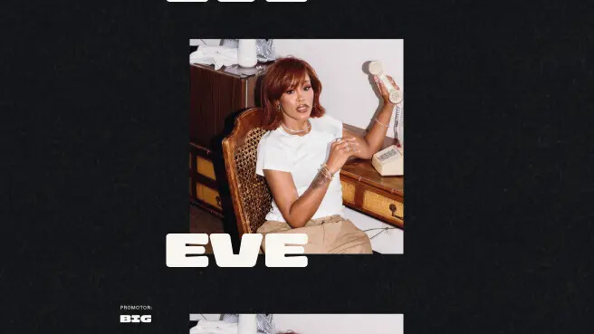 Eve @Warszawa Progresja, plakat wydarzenia