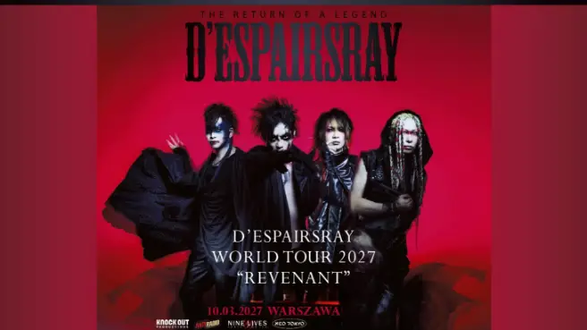 D'espairsRay, plakat wydarzenia