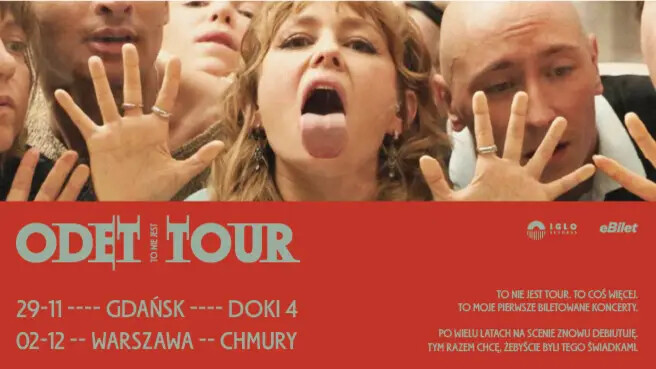 Odet - To nie jest TOUR, plakat wydarzenia