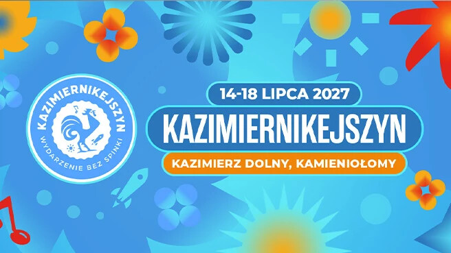 Kazimiernikejszyn 2027 - XIV Edycja, plakat wydarzenia