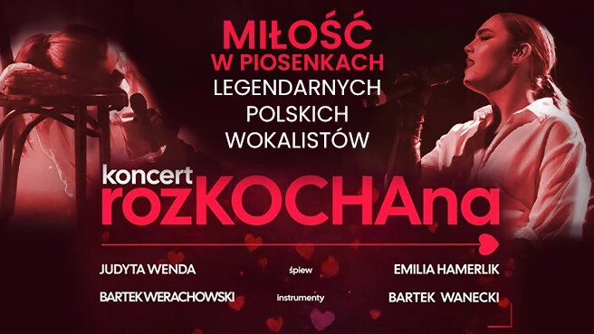 Koncert rozKOCHAna, plakat wydarzenia