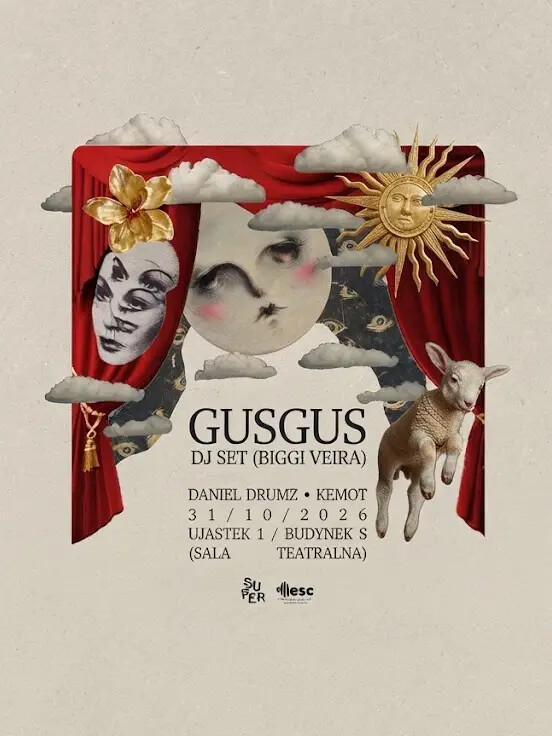 GusGus dj Set (Biggi Veira) | Sala Teatralna | Kombinat