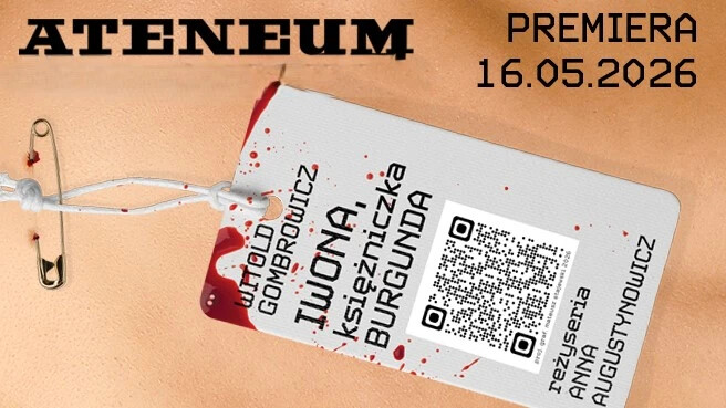 Iwona, księżniczka Burgunda, plakat wydarzenia