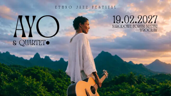 AYO & Quartet, plakat wydarzenia