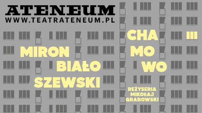 Chamowo, plakat wydarzenia