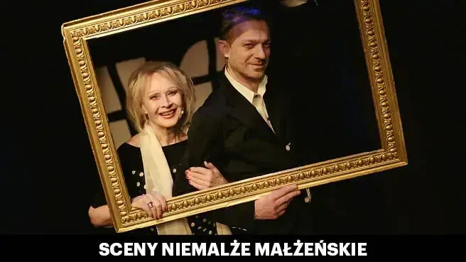 Sceny niemalże małżeńskie Stefanii Grodzieńskiej, plakat wydarzenia