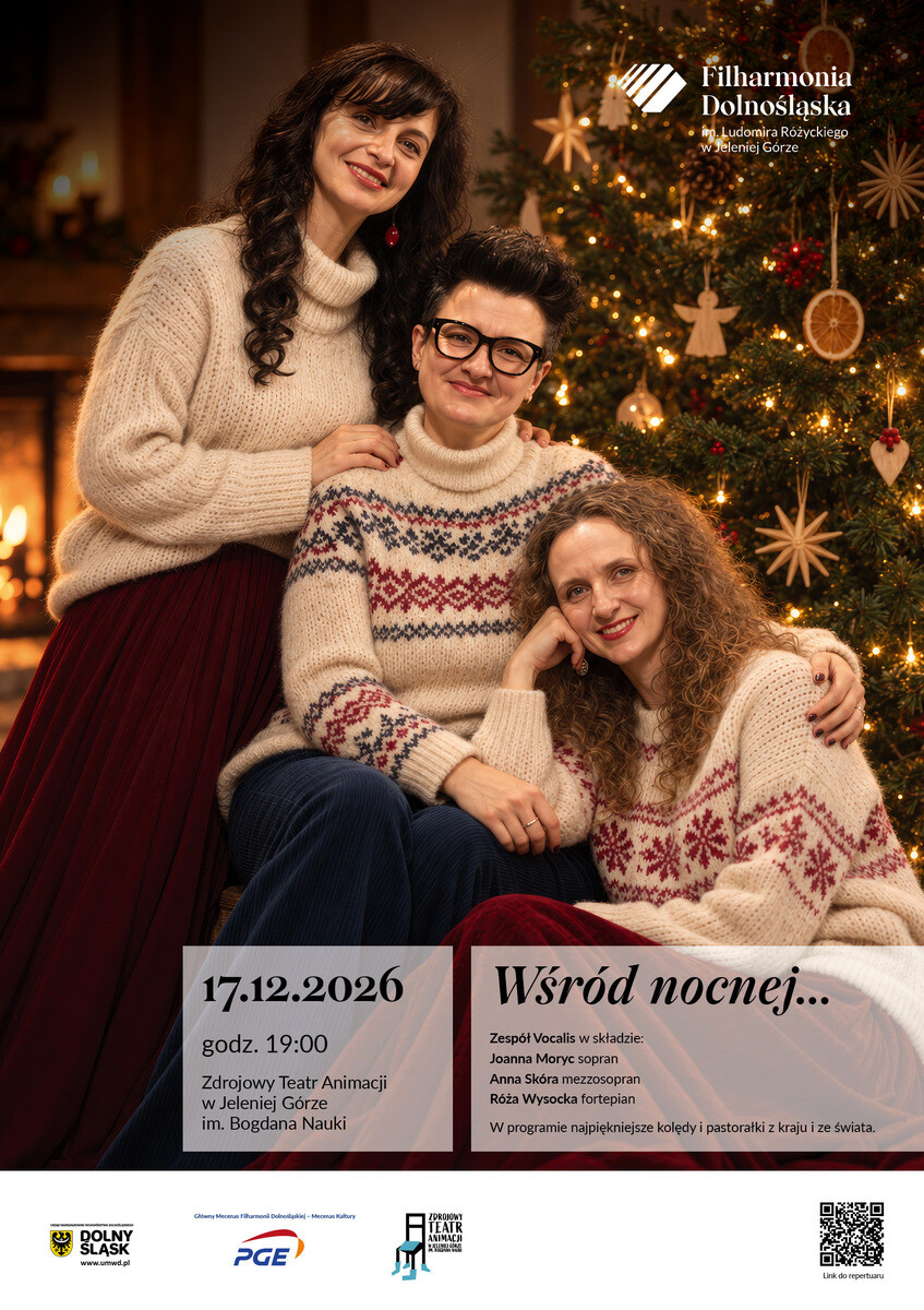 ZDROJOWE CZWARTKI Z FILHARMONIĄ - „Wśród nocnej...”, plakat wydarzenia