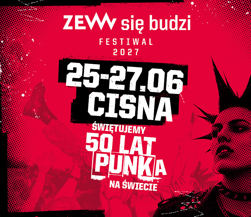 Festiwal ZEW się budzi 2027, plakat wydarzenia