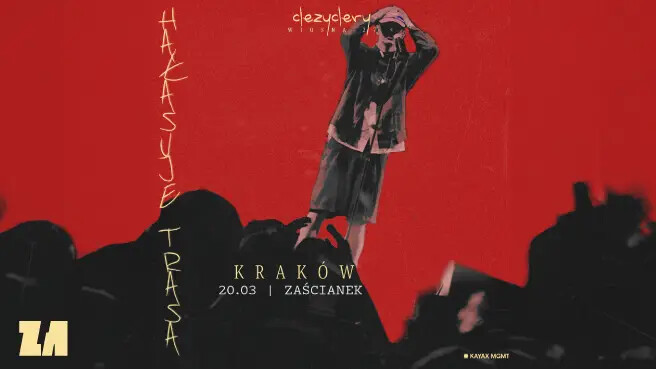 Dezydery “Hałasuje Trasa”, plakat wydarzenia