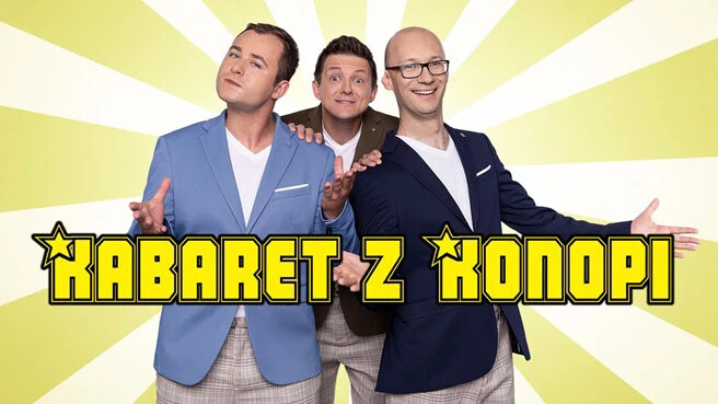 Kabaret z Konopi, plakat wydarzenia