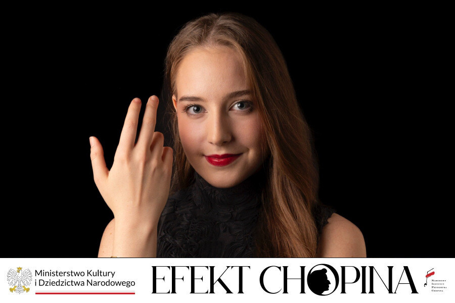 Forum Młodych Chopinistów - Zuzanna Sejbuk, plakat wydarzenia