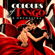 SYLWESTER W RYTMIE TANGA Z COLOURS OF TANGO & ORCHESTRA, plakat wydarzenia