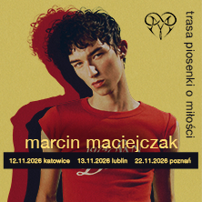 Marcin Maciejczak, plakat wydarzenia