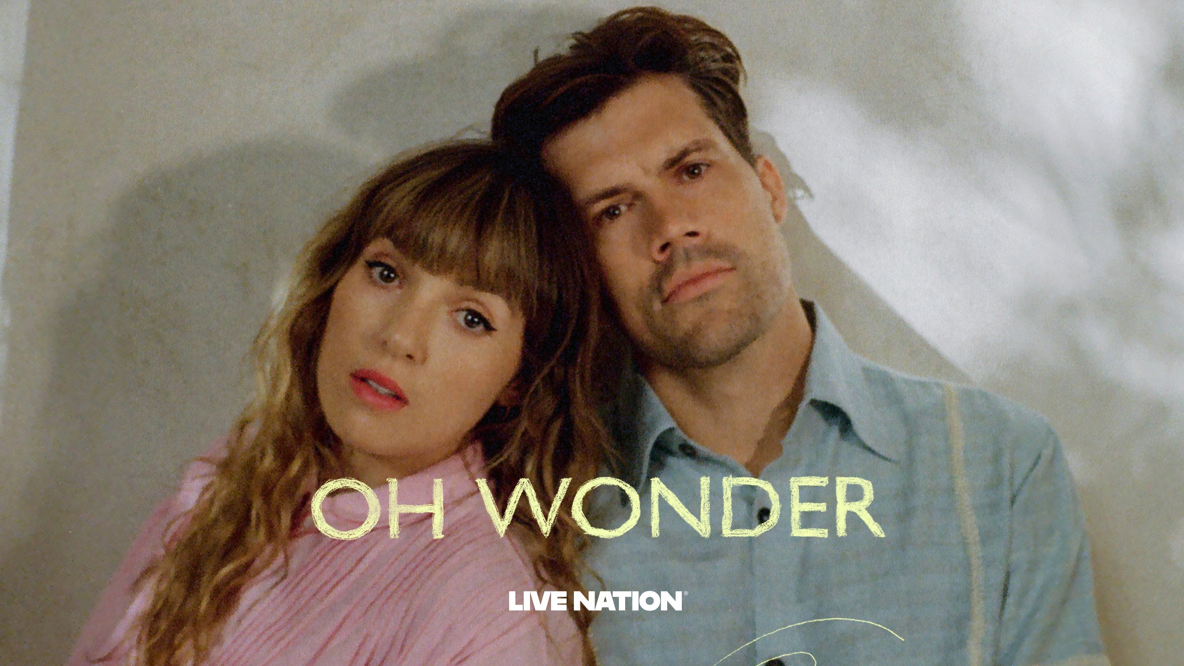 Oh Wonder, plakat wydarzenia