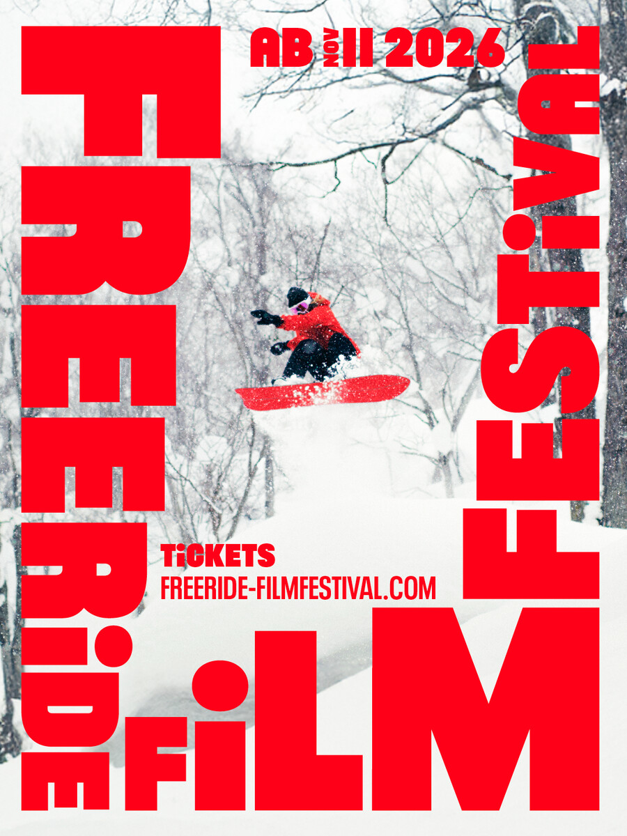 FREERIDE FILM FESTIVAL 2026, plakat wydarzenia