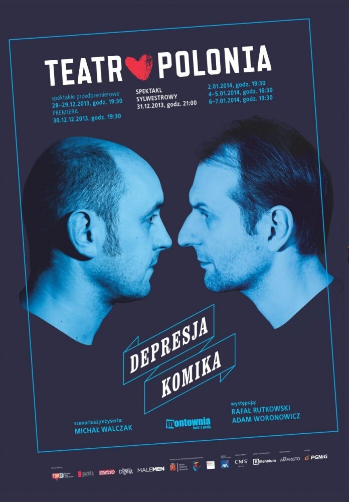 DEPRESJA KOMIKA, plakat wydarzenia