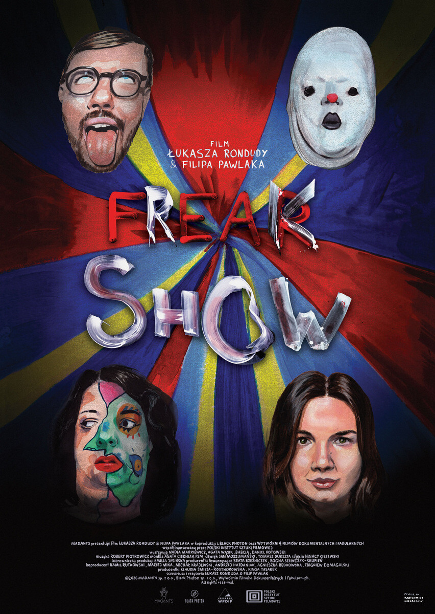 Kino 5 zmysłów: Freak Show, plakat wydarzenia