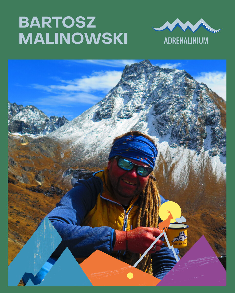 19. FGA: Spotkanie z Bartoszem Malinowskim - The Transcaucasian Trail– Wielki Szlak Kaukazu – Gruzja, plakat wydarzenia