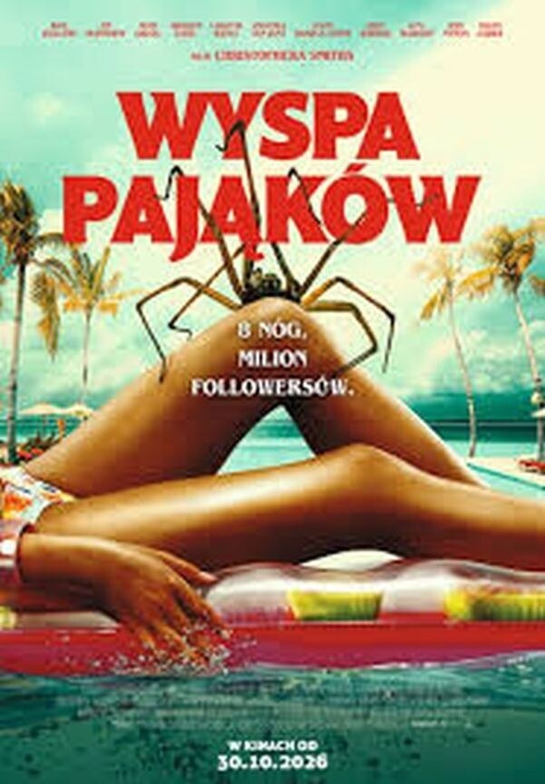 Wyspa pająków, plakat wydarzenia