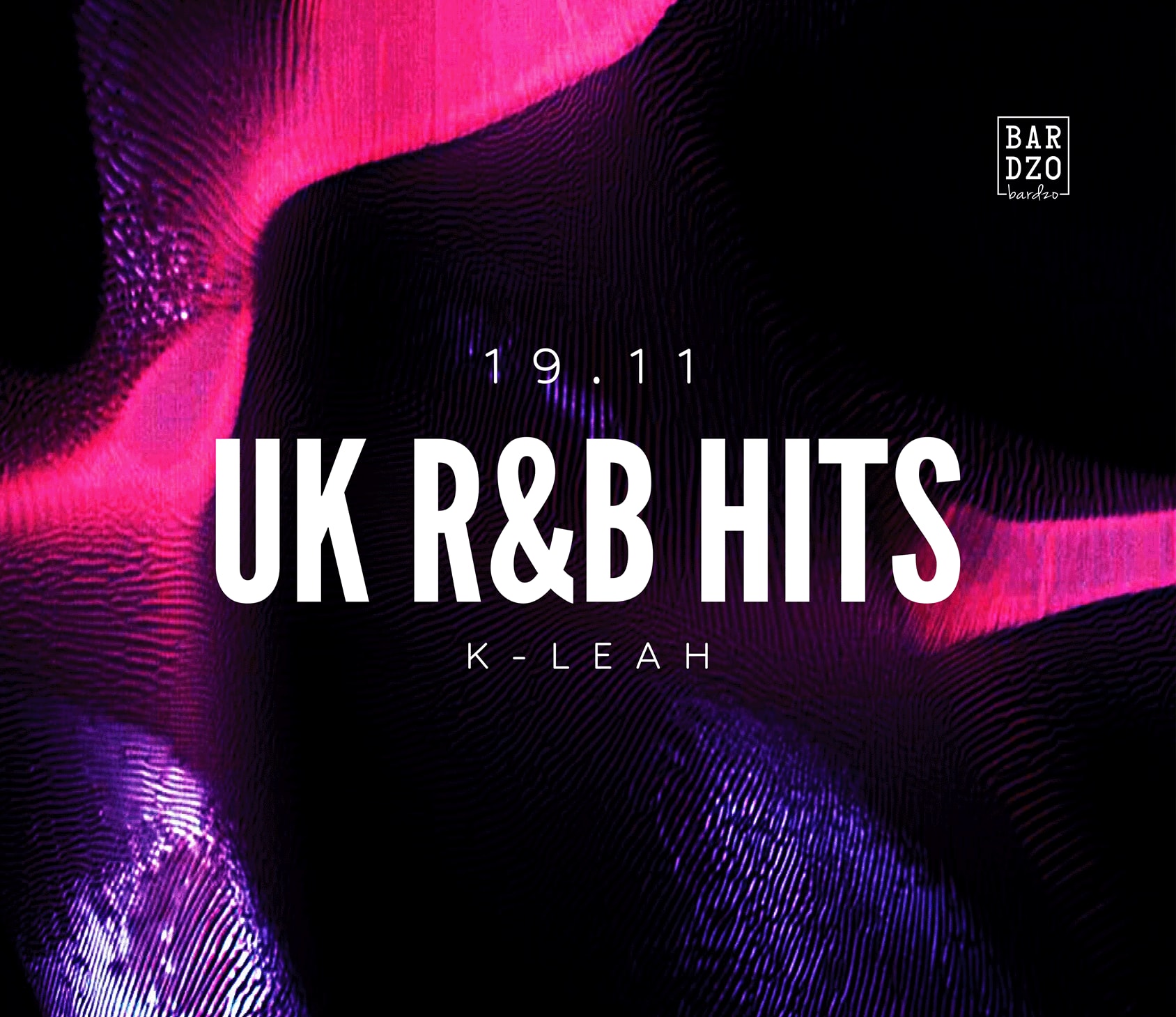 UK R&B HITS | K-Leah, plakat wydarzenia