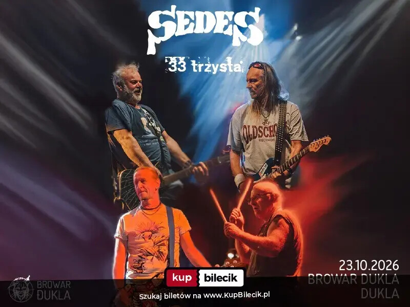 Sedes + 33 Trzysta, plakat wydarzenia
