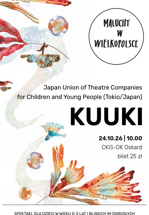Scena dla Brzdąca: „Kuuki”, plakat wydarzenia