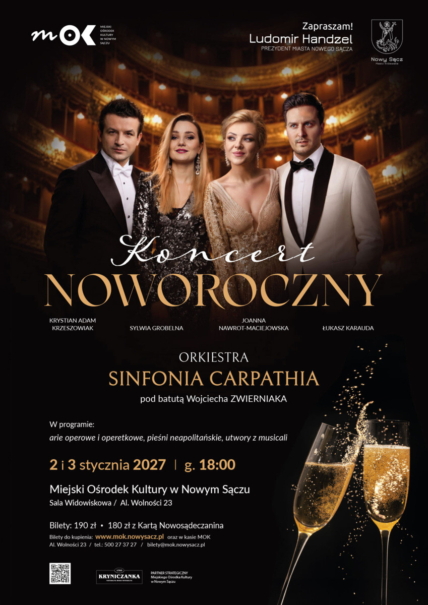 Koncert Noworoczny 2027, plakat wydarzenia